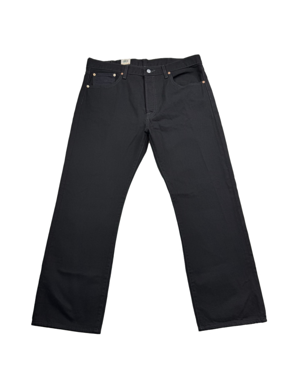 Men's Levi's 501 38x30 Button Fly Original Fit Jeans Black